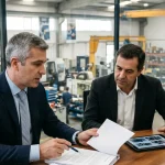 Como vender máquinas usadas em leilão privado