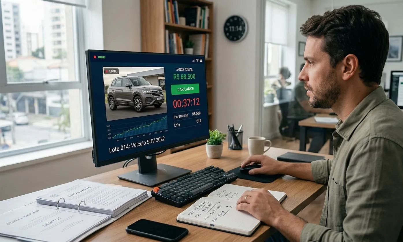 No momento, você está visualizando Como dar lance em leilão e evitar erros comuns